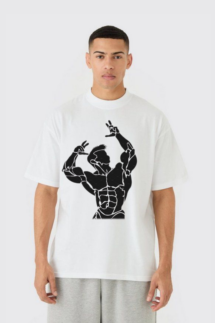 Body Pose Oversize T-Shirt